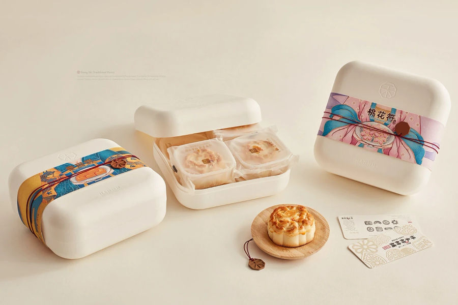 【祥禾饽饽铺】时令糕点包装 Tradition cake packaging