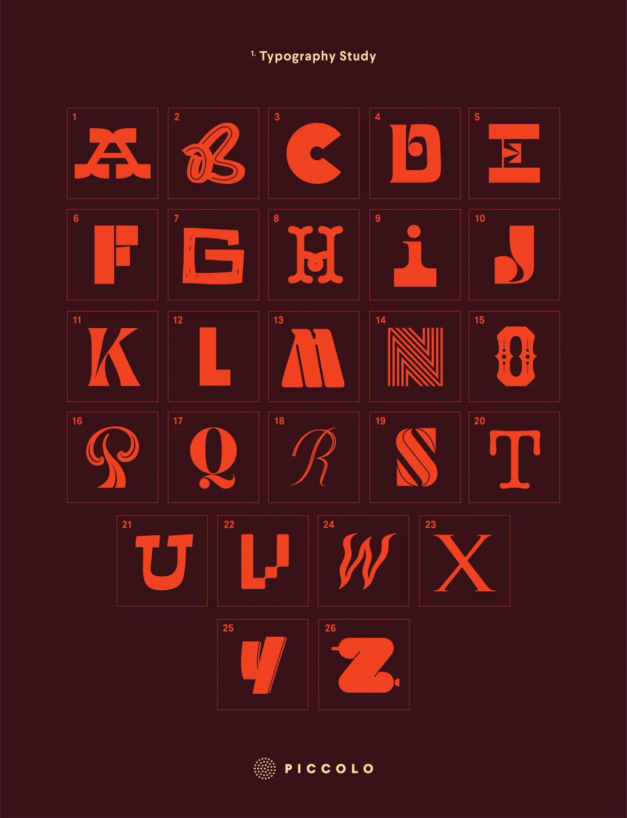 PICCOLO SEEDS - The Botanical Alphabet