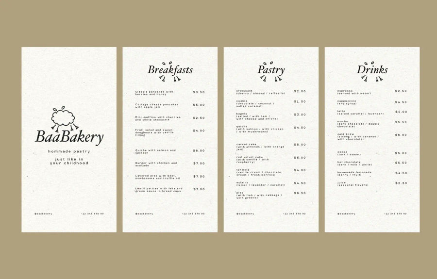 BaaBakery / brand identity