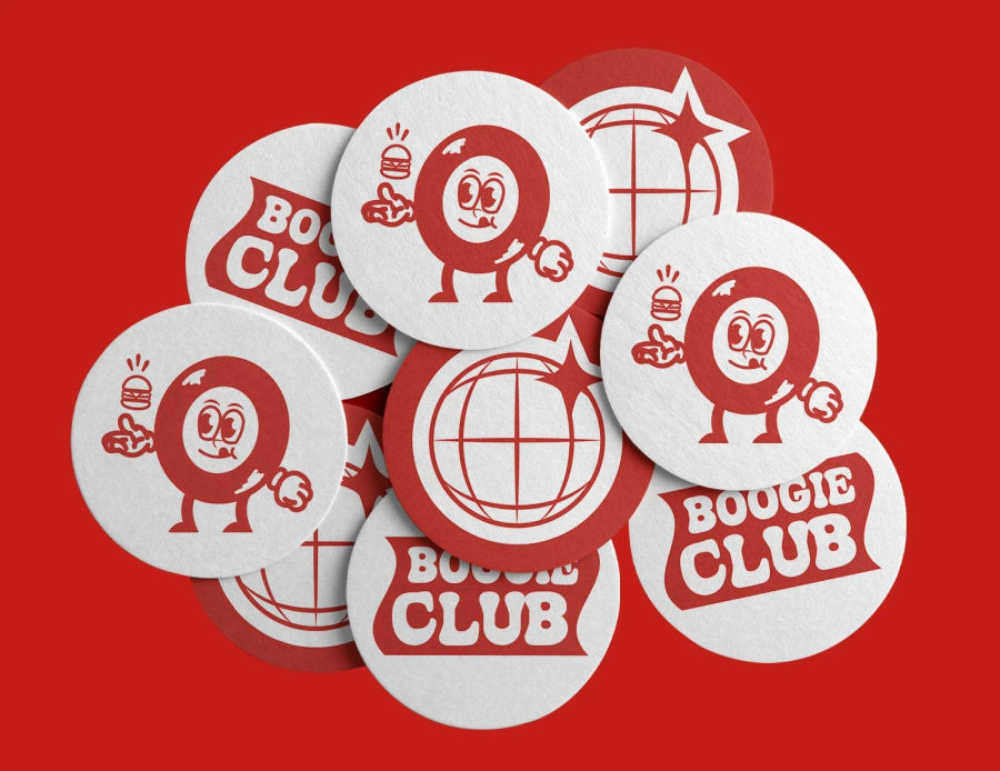 Boogie - premier burger joint | Branding