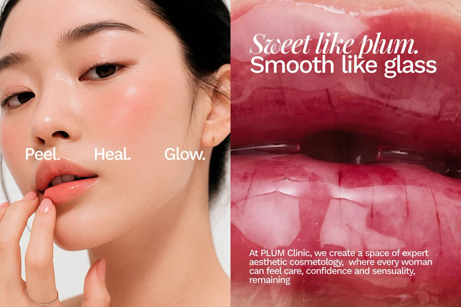 PLÜM | Beauty Clinic Branding & Visual Identity