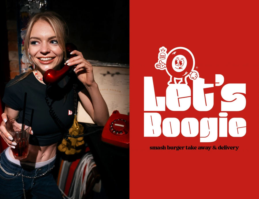 Boogie - premier burger joint | Branding