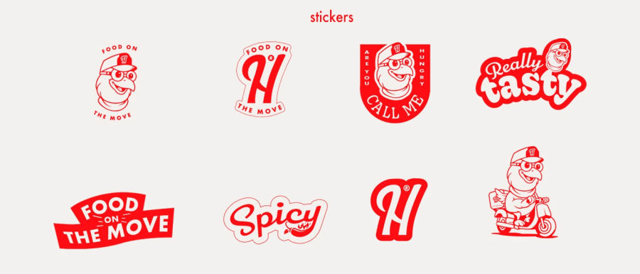 Henry's - food on the move | Branding