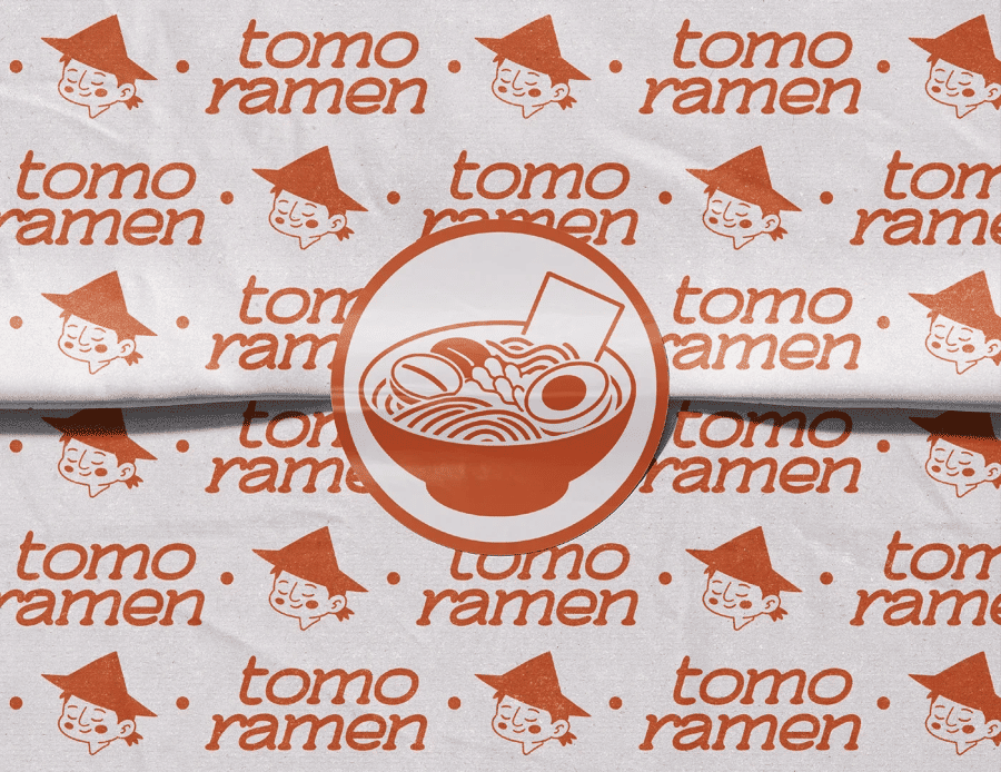 TOMO / Brand Identity of an asian restaurant cafe