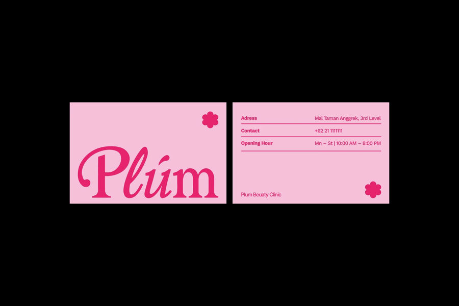 PLÜM | Beauty Clinic Branding & Visual Identity