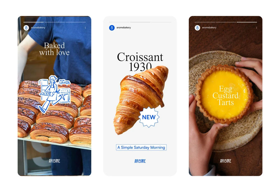 Arome Visual Identity & Bakery Branding