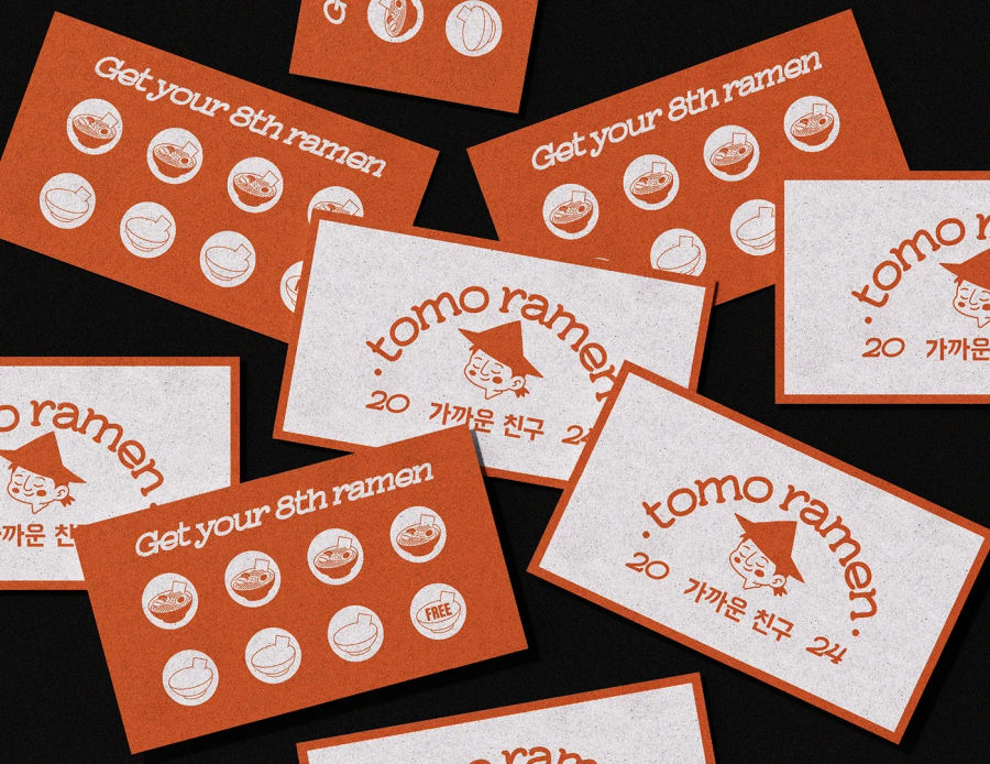 TOMO / Brand Identity of an asian restaurant cafe