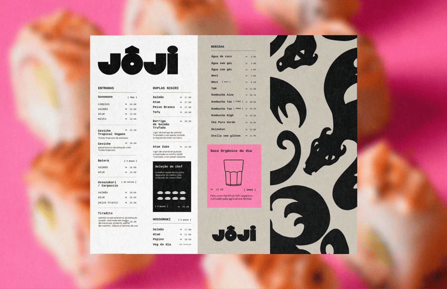 JÔJI SUSHI - Branding