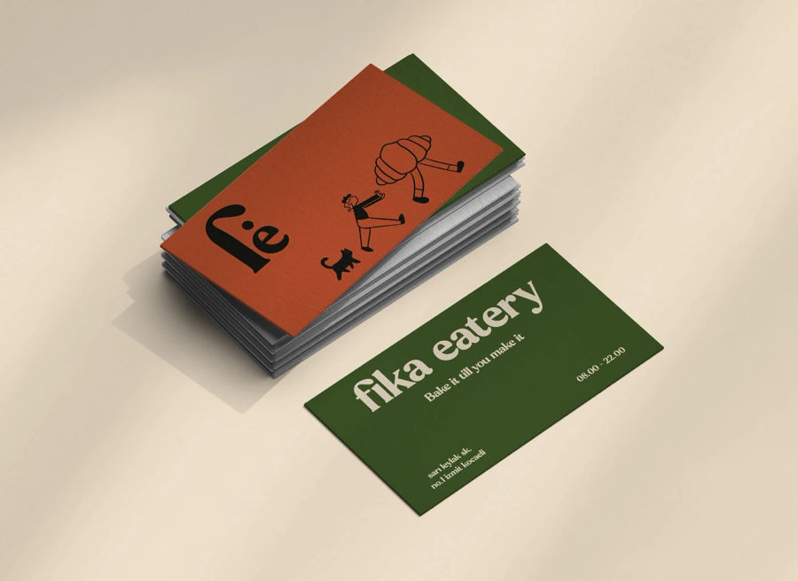 Fika Eatery branding