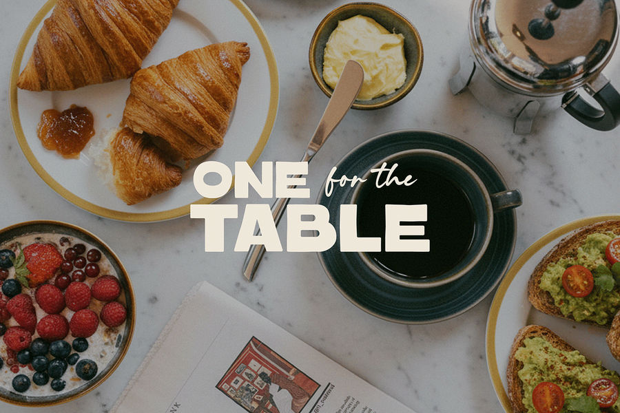 One for the Table | Brand Identity | Cafe