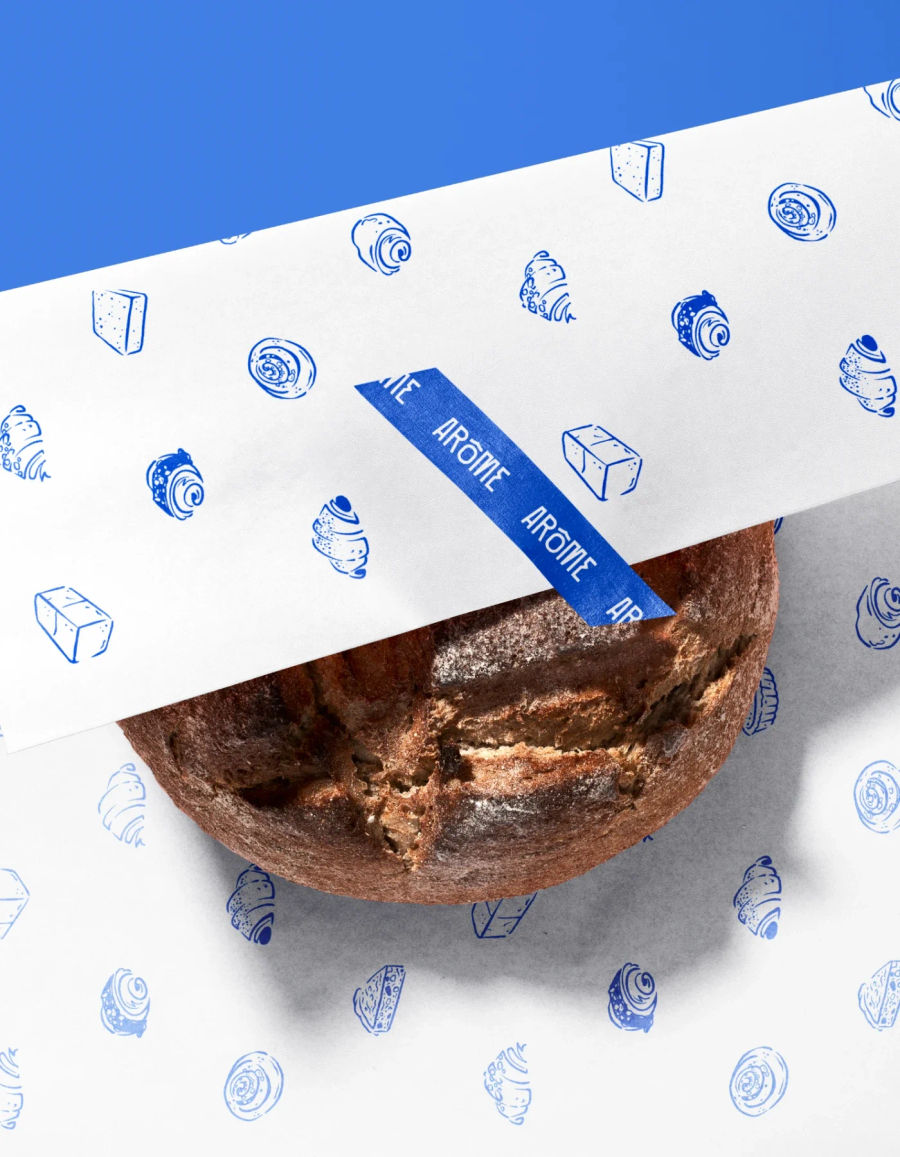 Arome Visual Identity & Bakery Branding