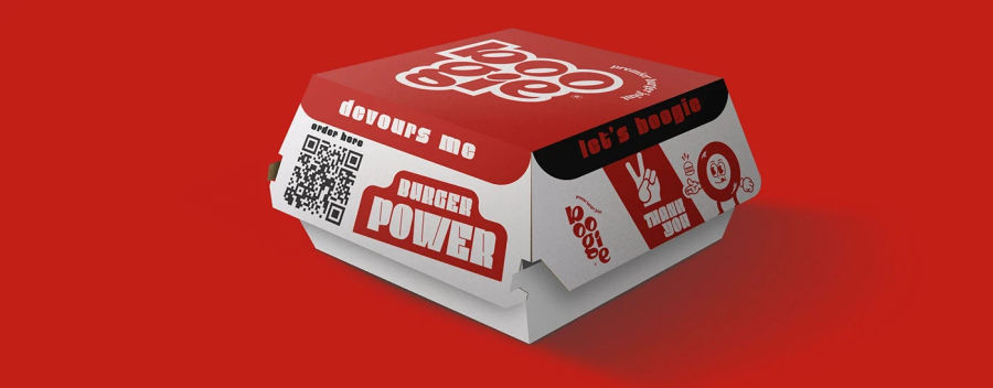 Boogie - premier burger joint | Branding