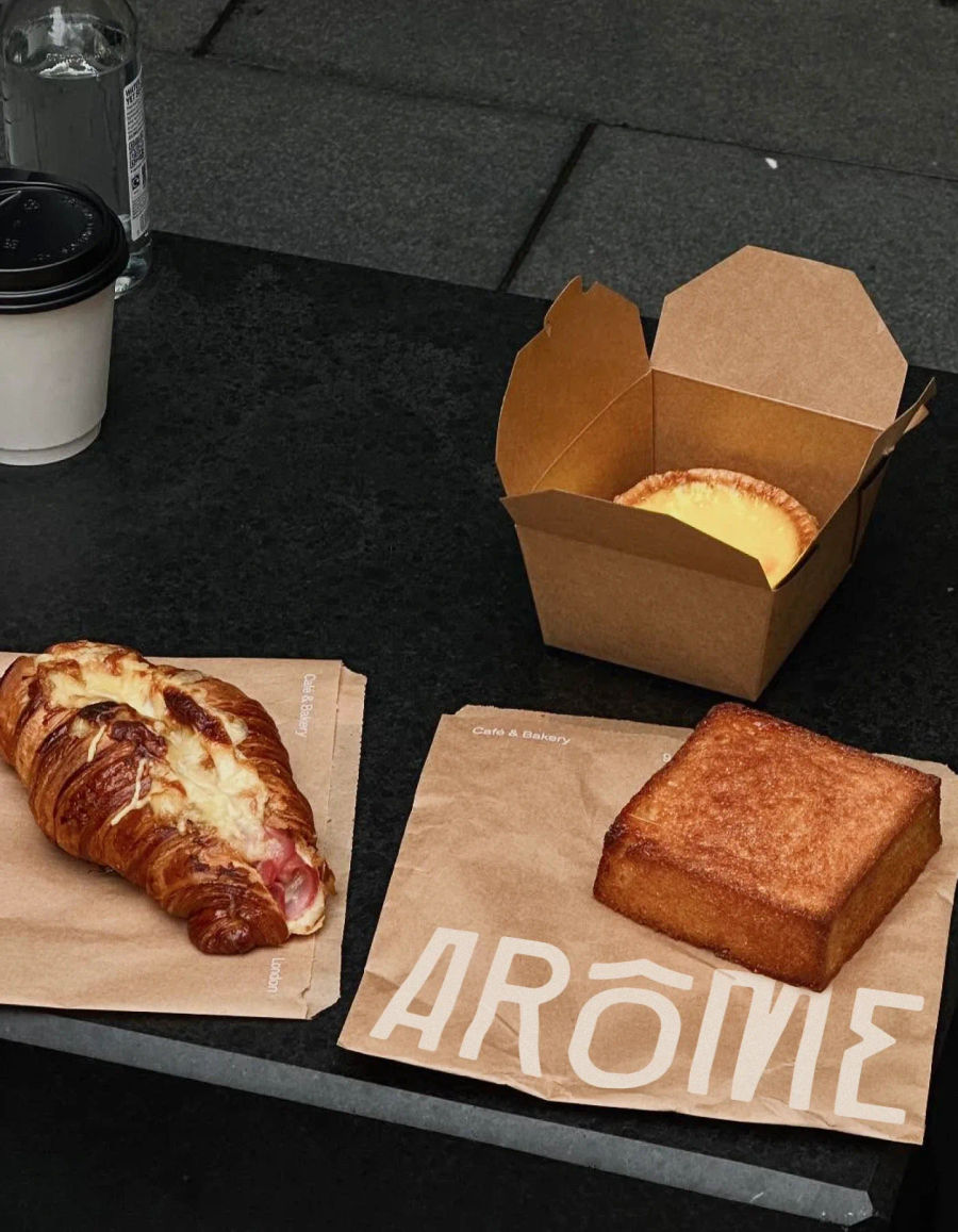 Arome Visual Identity & Bakery Branding