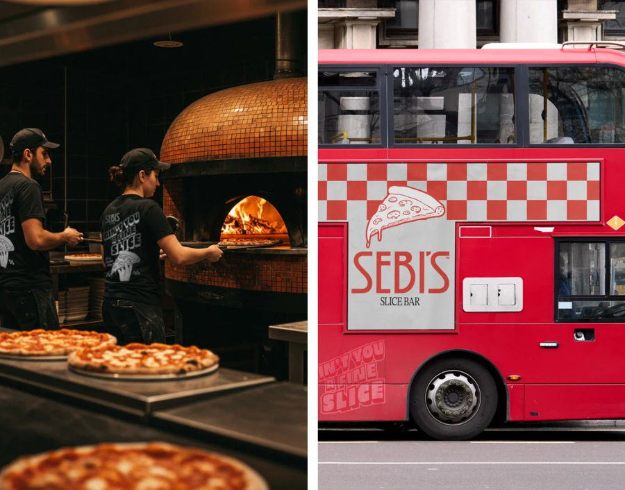 SEBI'S - Slice Bar - Branding