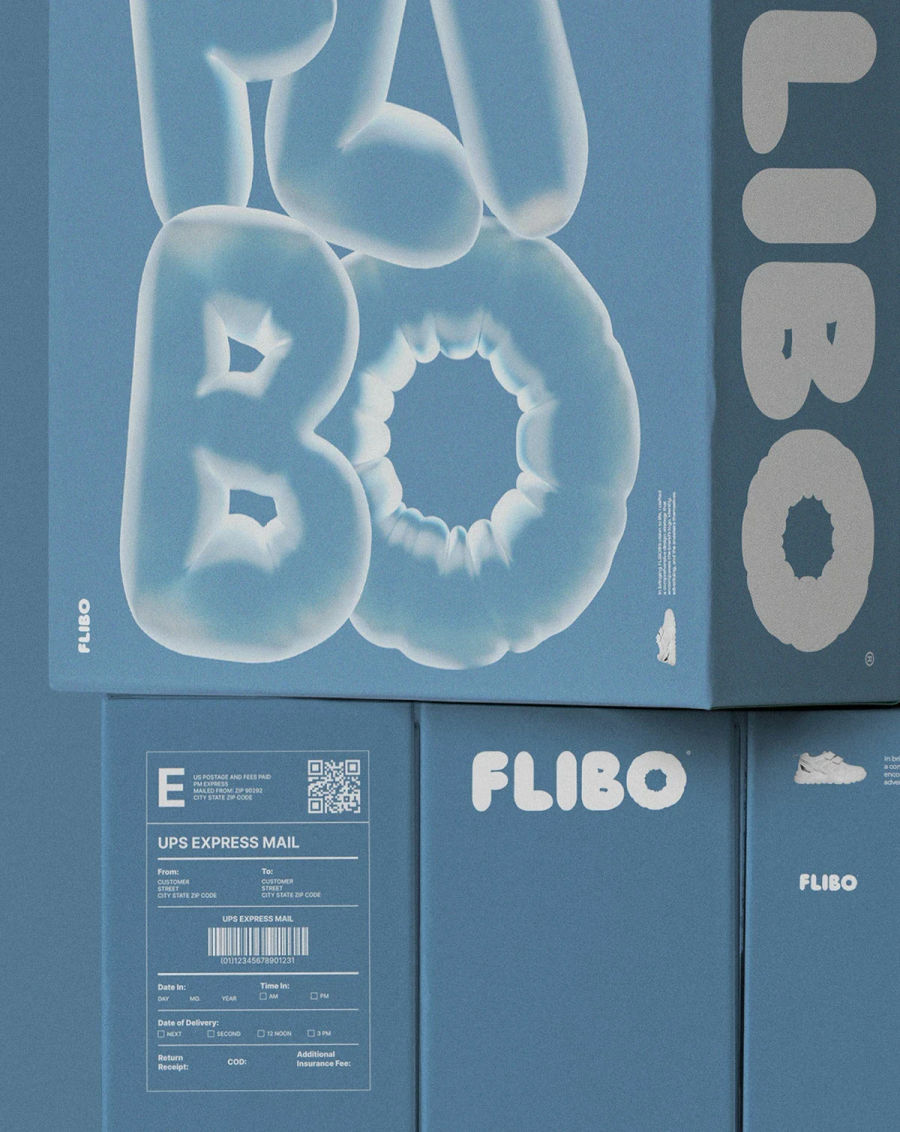 FLIBO® | Children's footwear | Logo & Packaging Design
