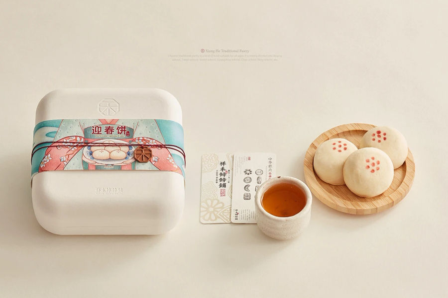 【祥禾饽饽铺】时令糕点包装 Tradition cake packaging