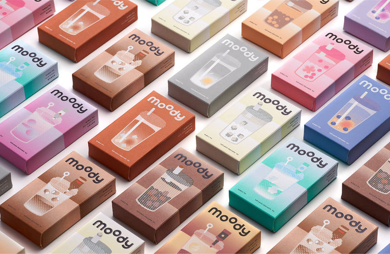 moody bubble tea ｜包装及产品设计