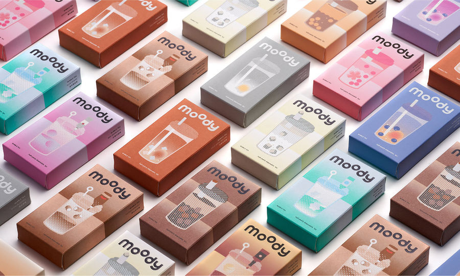 moody bubble tea ｜包装及产品设计