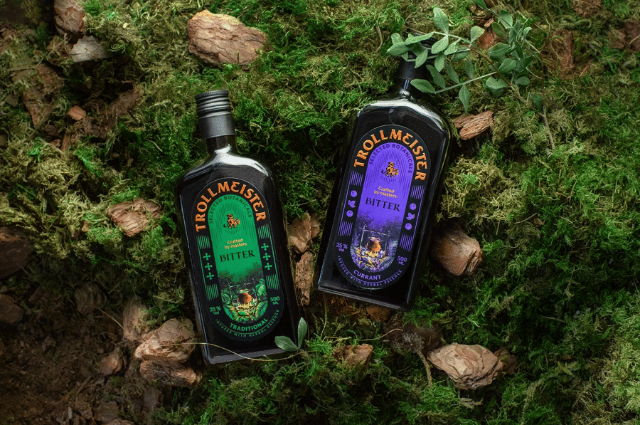 Trollmeister Bitters Packaging Design