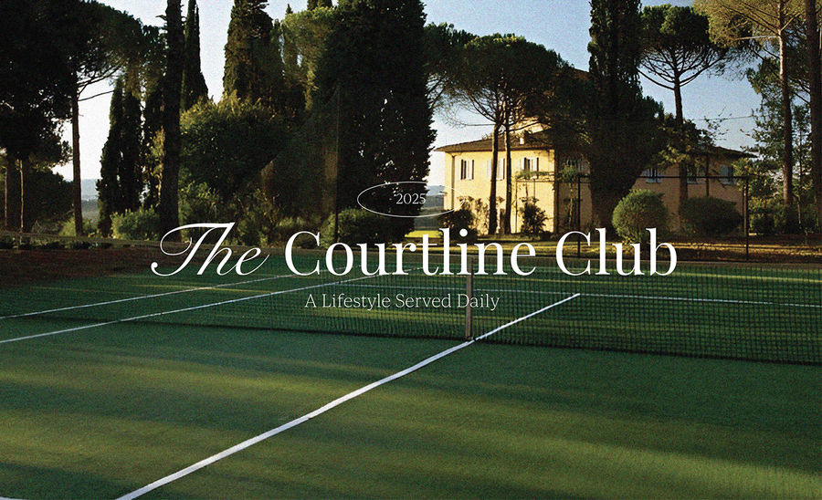 The Courtline Club | Brand Identity Design
