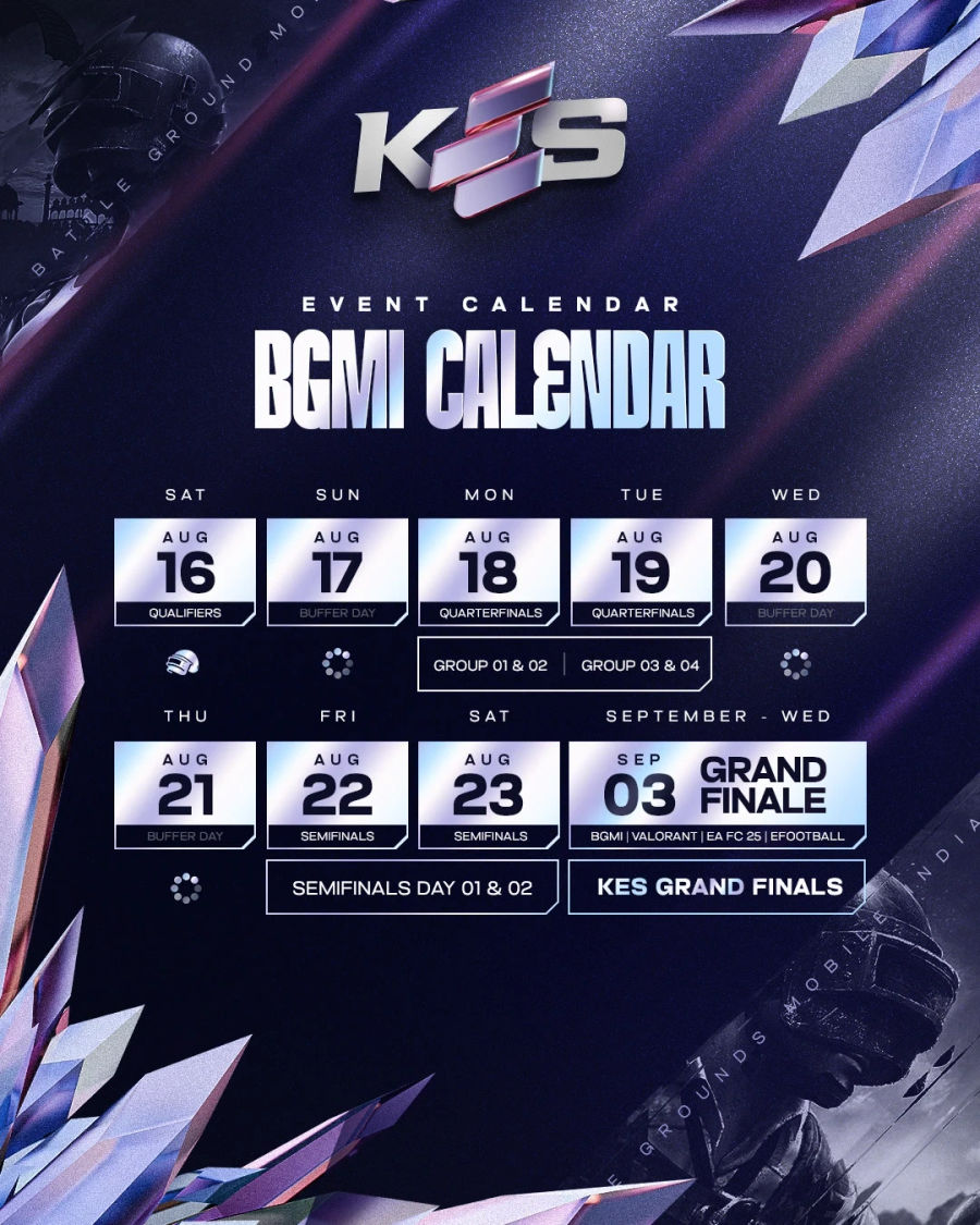KES | KERALA ESPORTS SERIES | ESPORTS POSTER DESIGN
