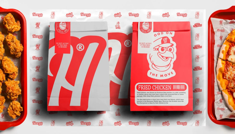 Henry's - food on the move | Branding