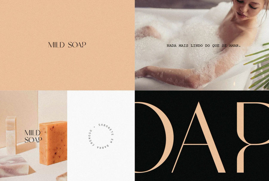 Mild Soap - Handmade Soap Packaging