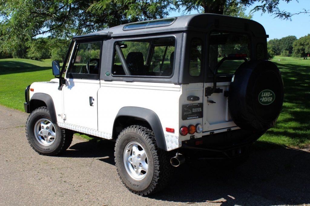 just serviced 1997 Land Rover Defender offroad for sale