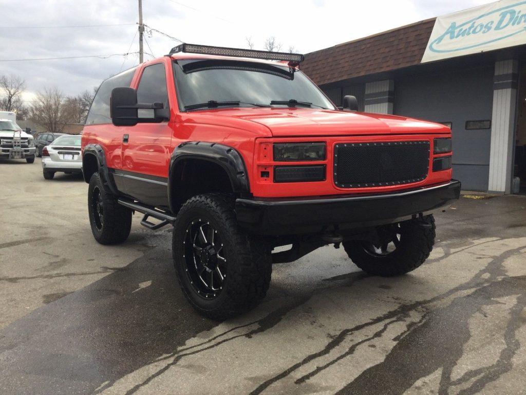 lifted 1994 Chevrolet Blazer offroad