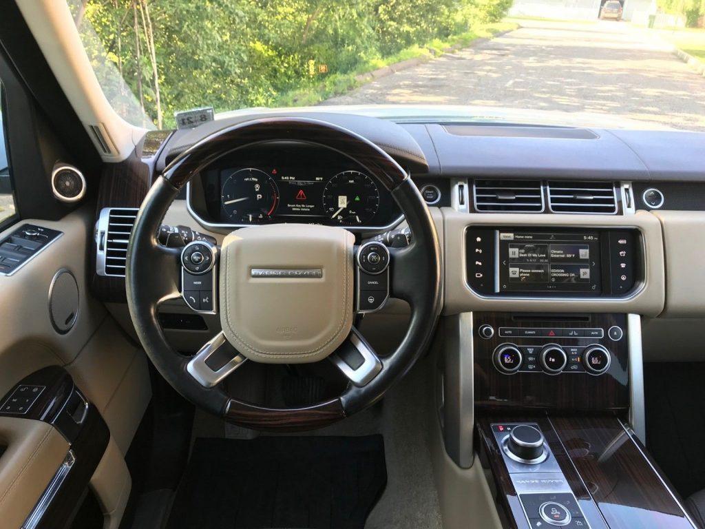 loaded 2016 Range Rover Sport offroad