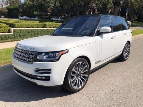 low miles 2016 Range Rover AUTOBIOAGRAPHY package offroad for sale