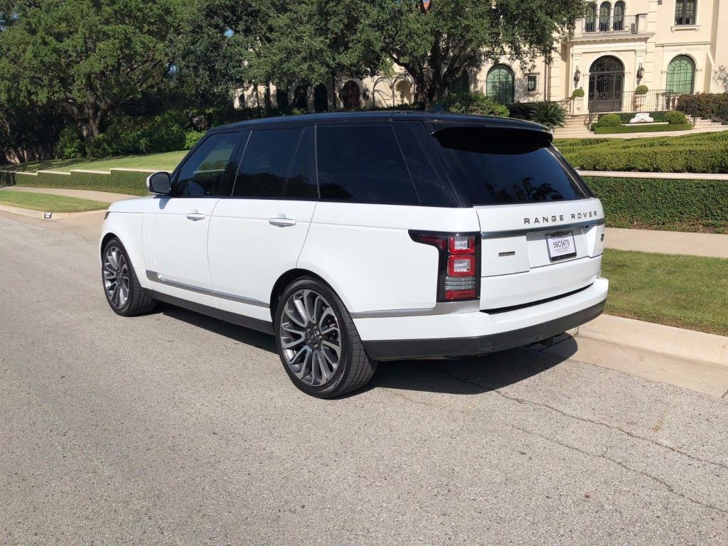 low miles 2016 Range Rover AUTOBIOAGRAPHY package offroad