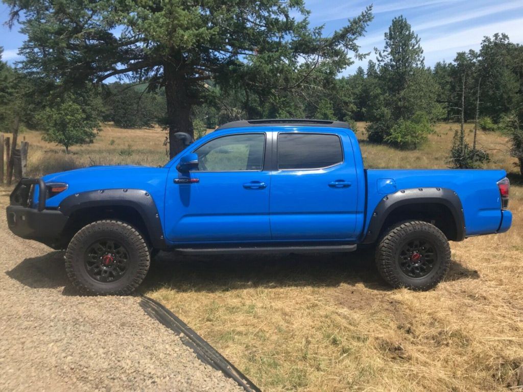 well modified 2019 Toyota Tacoma TRD Pro offroad