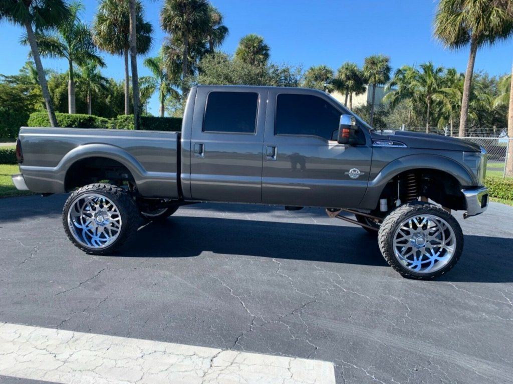 recently serviced 2016 Ford F 250 Super Duty Lariat offroad