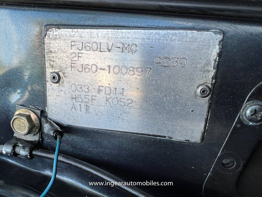 1983 Toyota FJ60 4-Speed