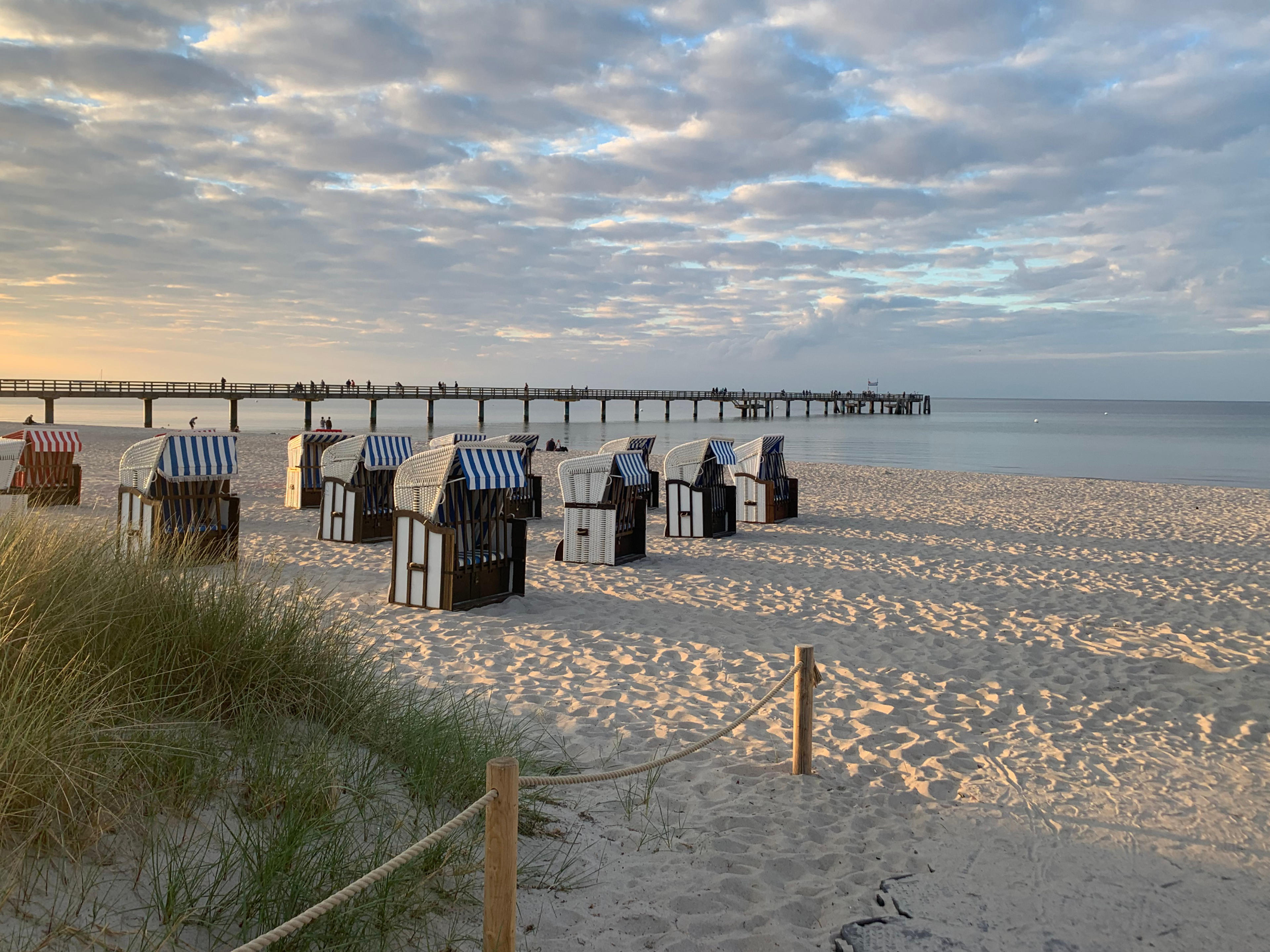 Ostseebad Boltenhagen, Blick zur Seebrücke