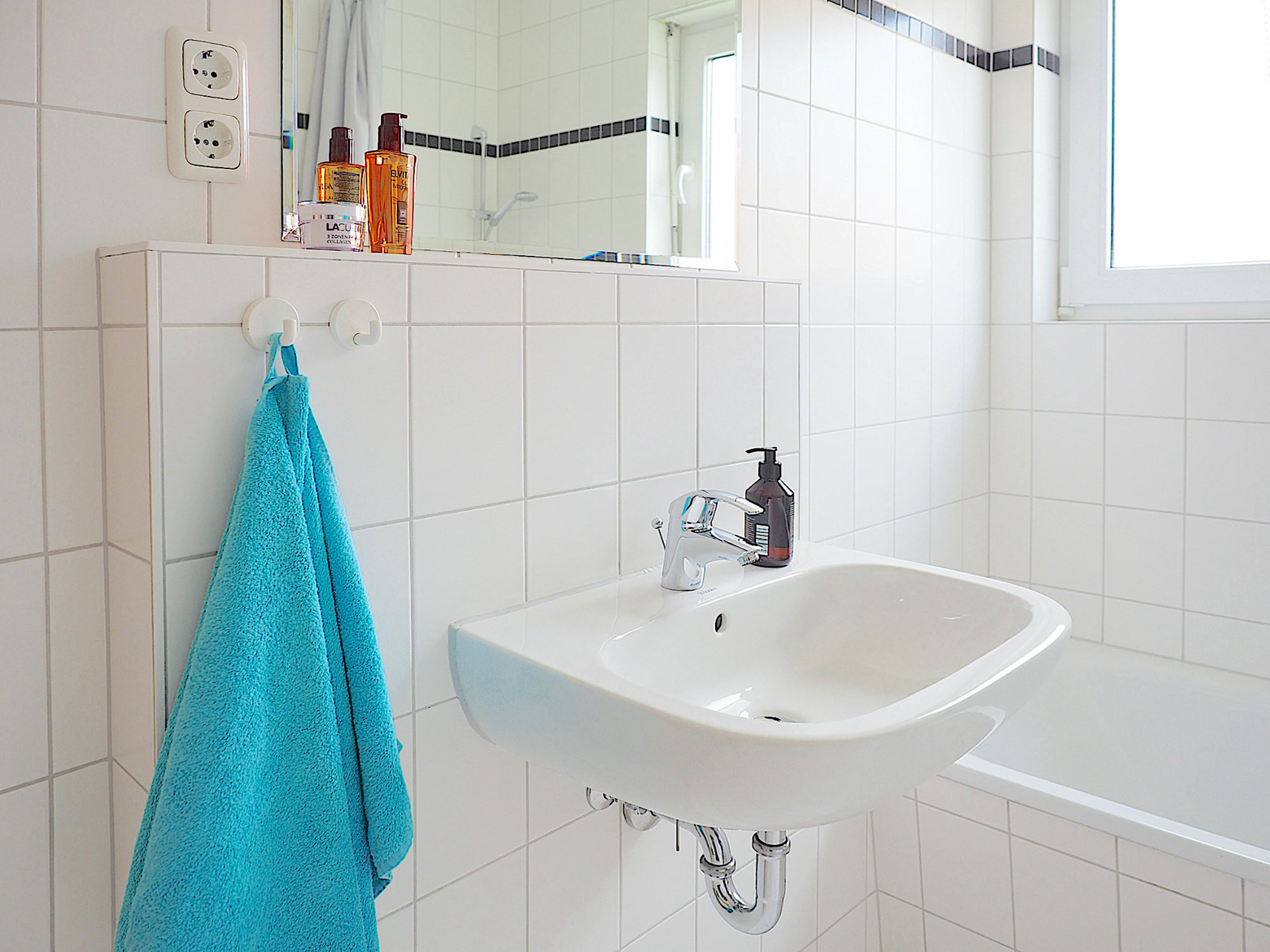 Residenz am Park, Ferienwohnung 12, Vollbad mit Badewanne