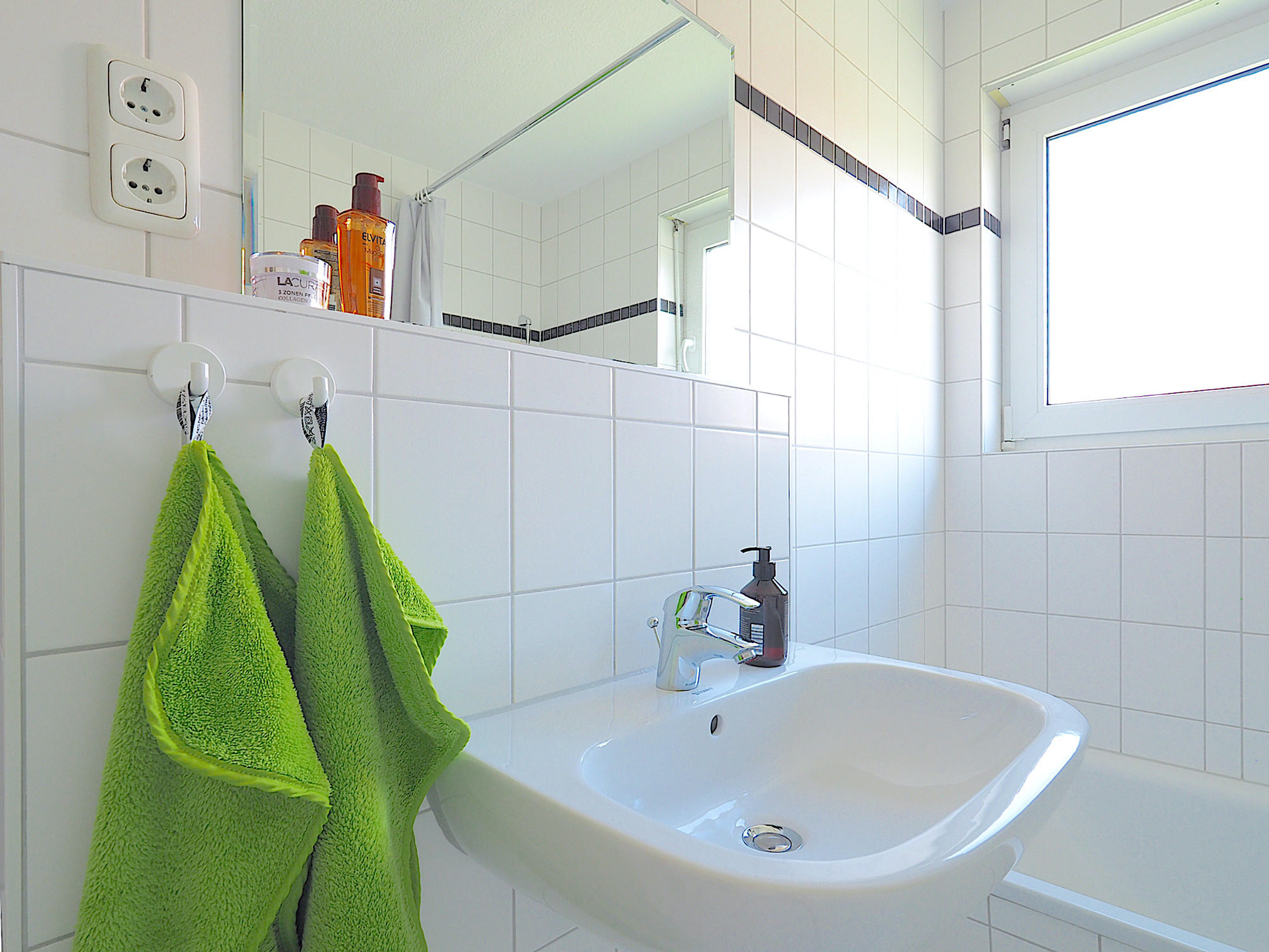 Residenz am Park Ferienwohnung 18, Vollbad mit Badewanne