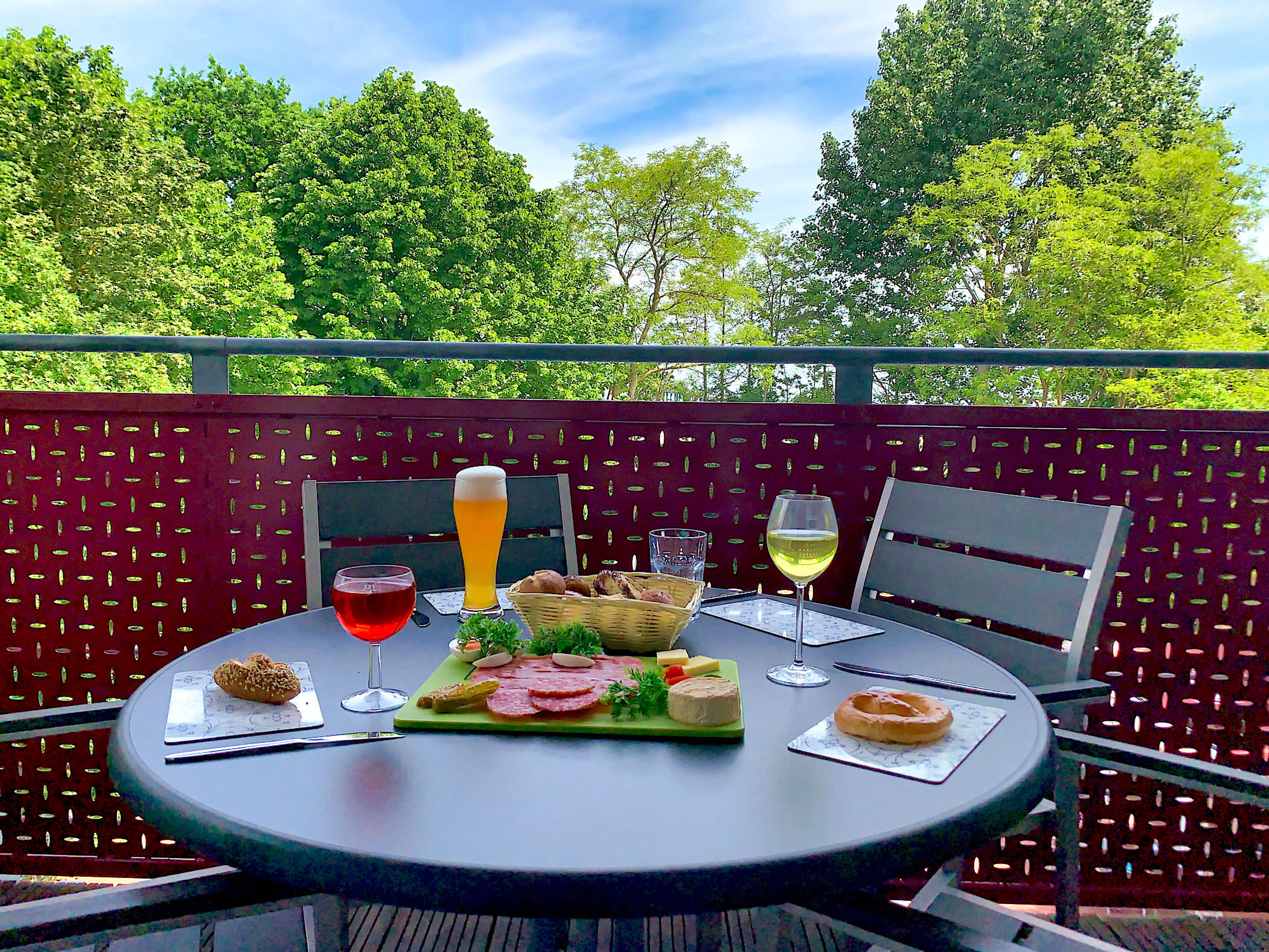 Innenaustattung von der Ferienwohnung Strandpalais Ferienwohnung 16 im Ostseebad Boltenhagen