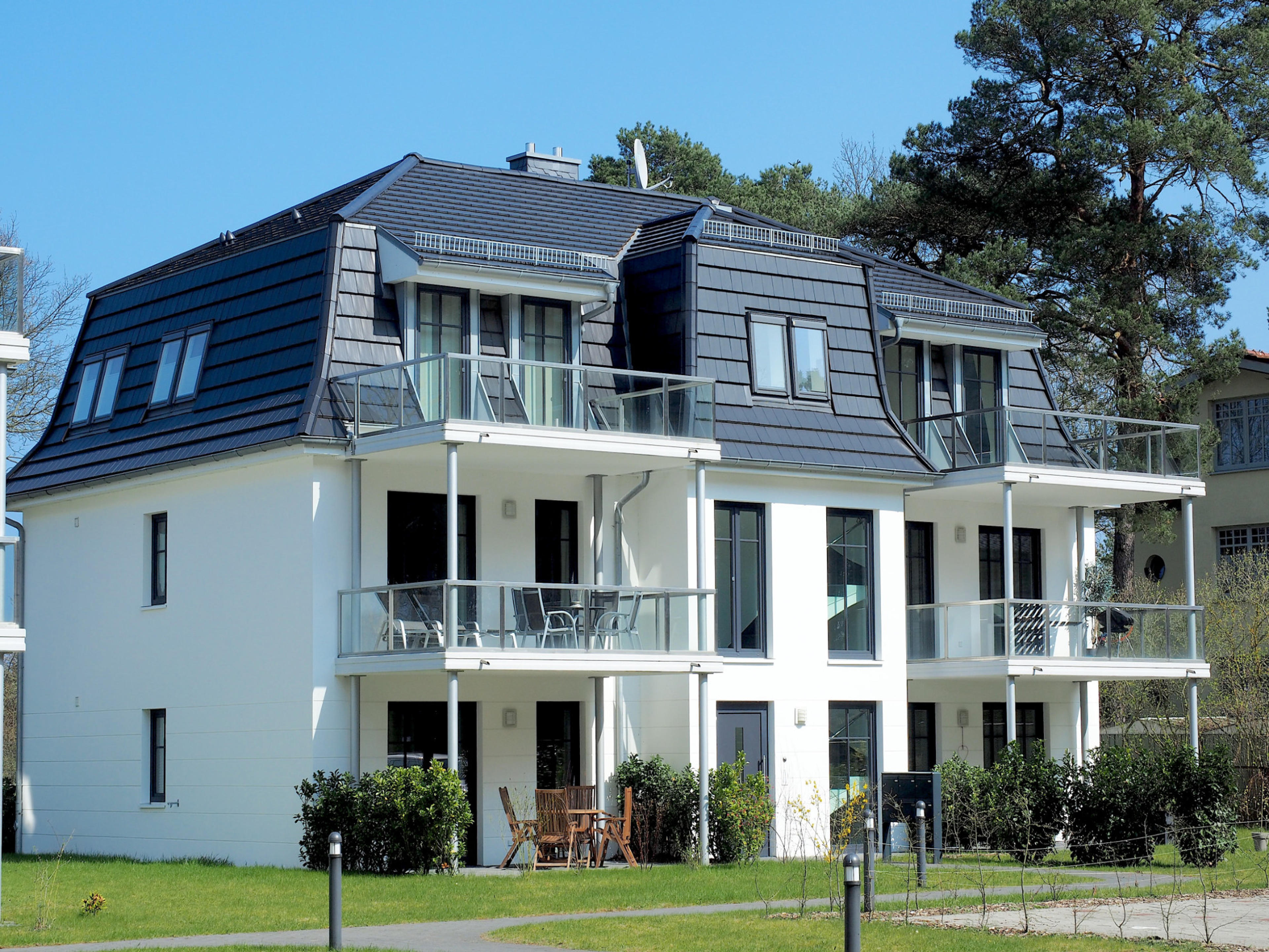 Villa Belvedere, die Wohnung 07 befindet sich unten links.