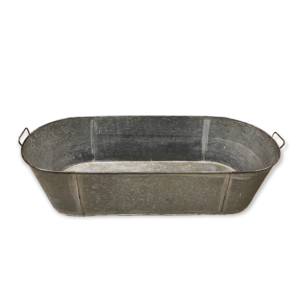 Galvanised Containers Array Wedding and Event Hire