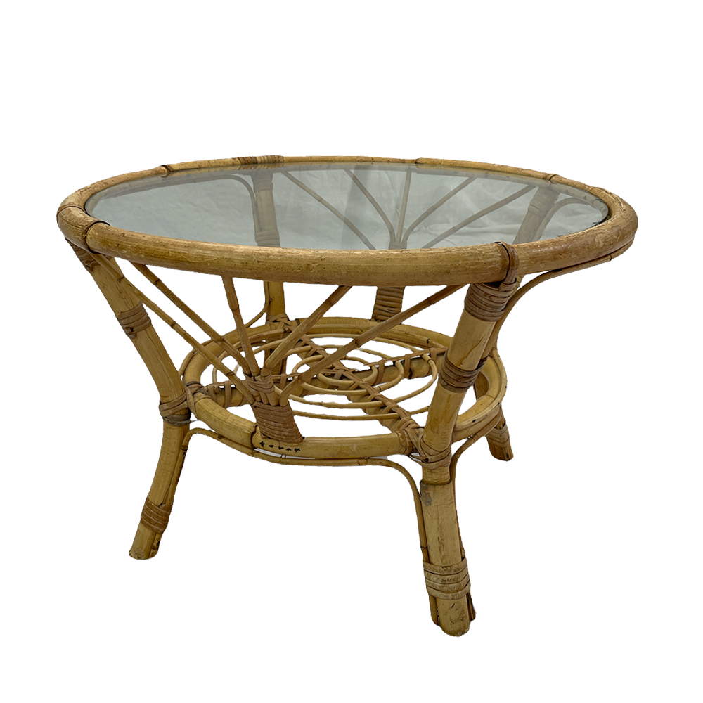 Cane Coffee Occasional Tables Array Wedding and Event Hire