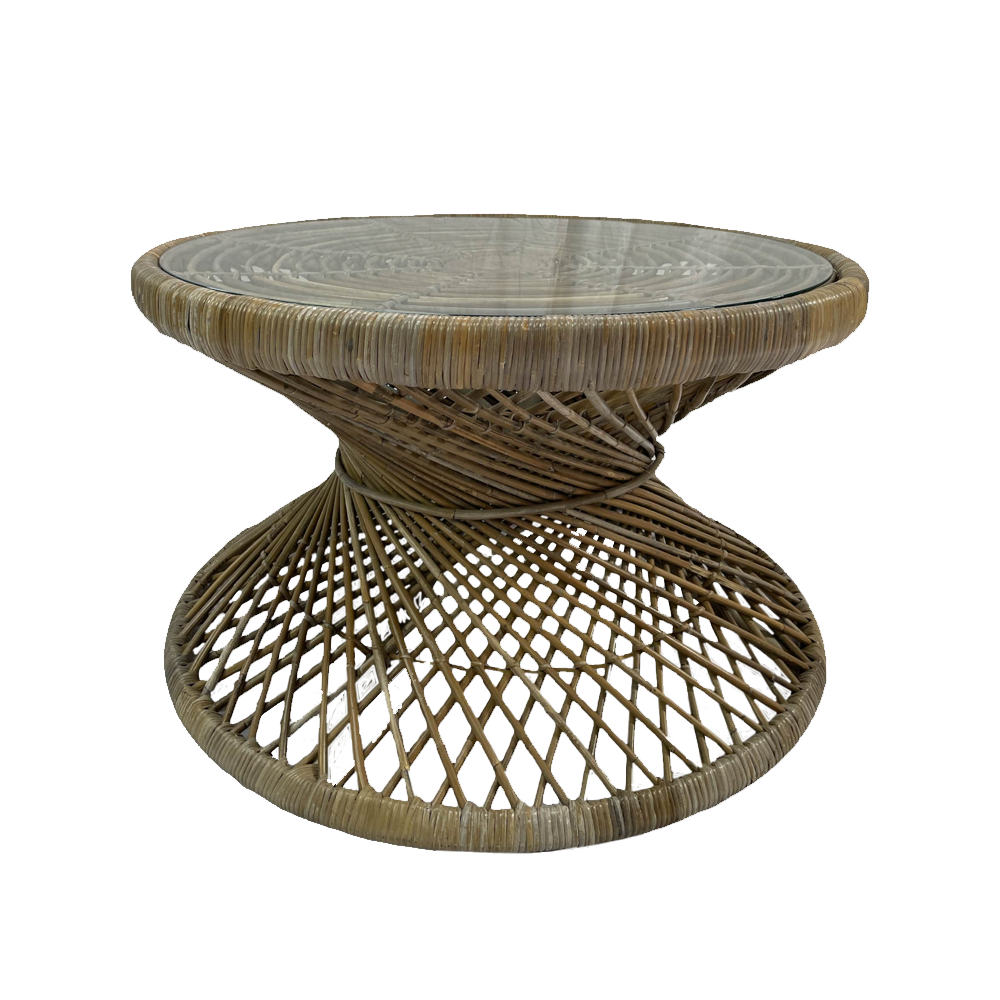 Cane Coffee Occasional Tables Array Wedding and Event Hire