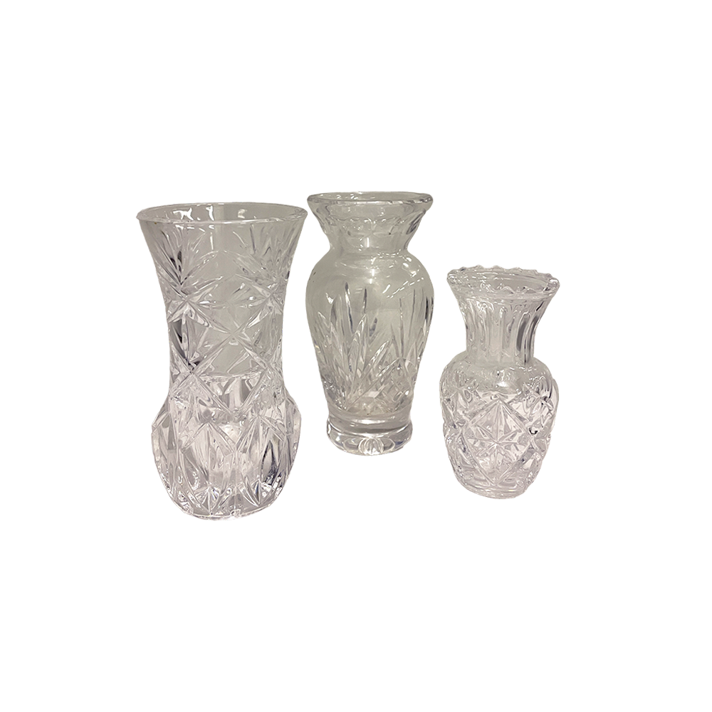 Vessels Vases Array Wedding and Event Hire