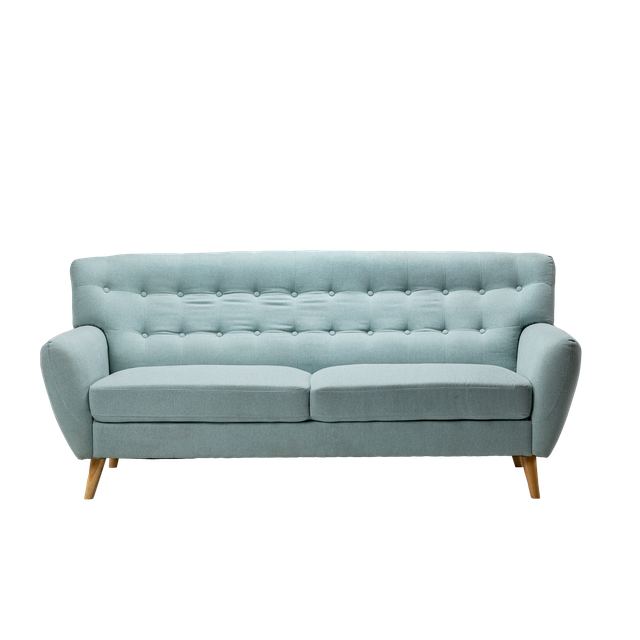 mint blue modern tufted sofa 