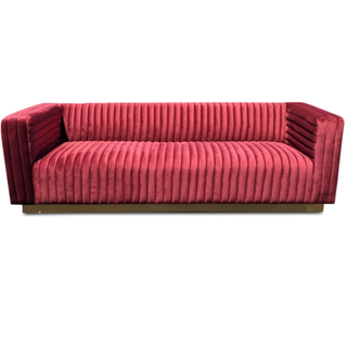 LIGHT RED SOFA FOR RENT