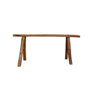 Antique reclaimed wooden bench