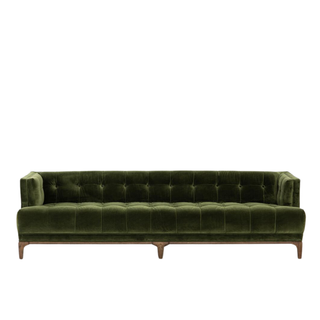 Emerald Green, Sofa, Tufted