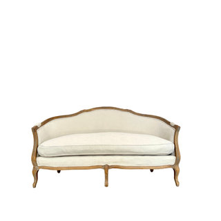 French, cream, off white, settee