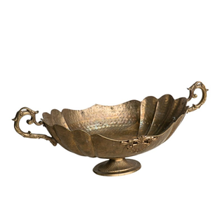 Scrolling Brass Container - beelavish.com